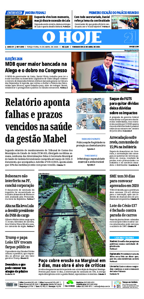 EDICAO 7092 14 04 2026 JORNAL O HOJE 1 large
