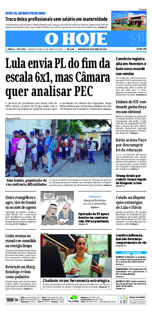 EDICAO 7094 16 04 2026 JORNAL O HOJE 1 large