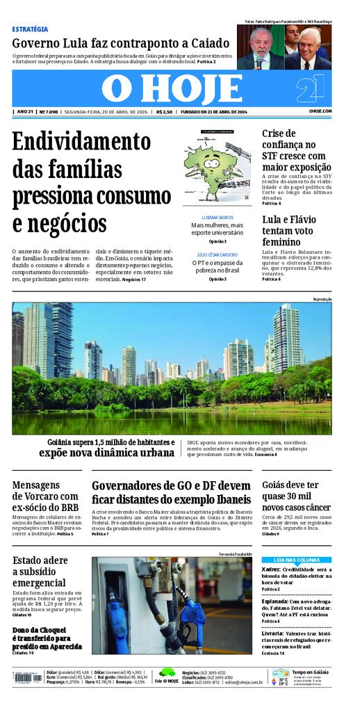EDICAO 7098 20 04 2026 JORNAL O HOJE large