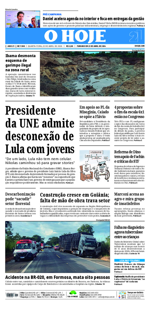 EDICAO 7100 22 04 2026 JORNAL O HOJE large