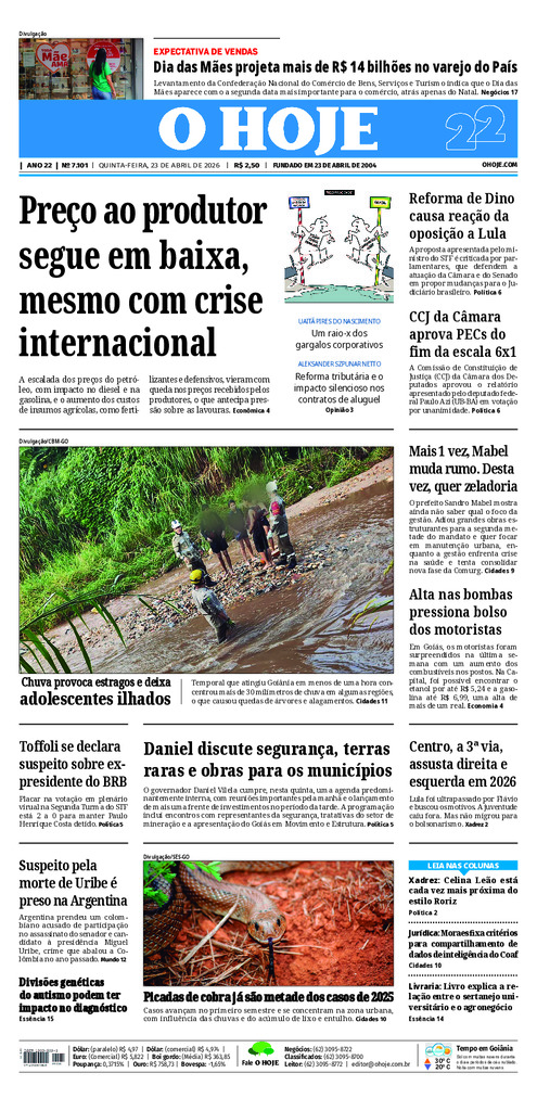 EDICAO 7101 23 04 2026 JORNAL O HOJE large