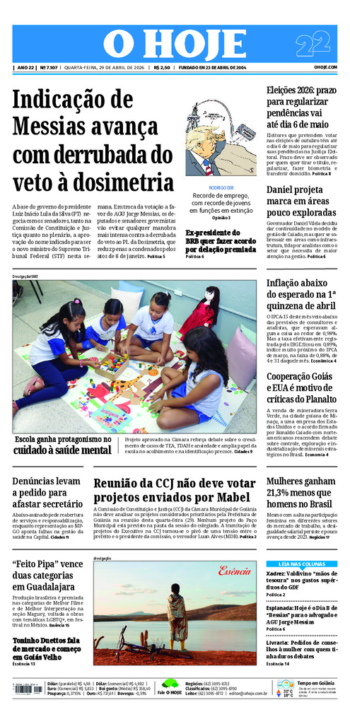 EDICAO 7107 29 04 2026 JORNAL O HOJE large