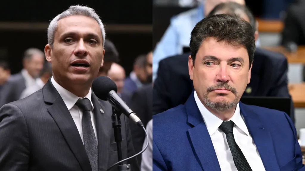 Montagem de fotos com Gayer e Wilder lado a lado