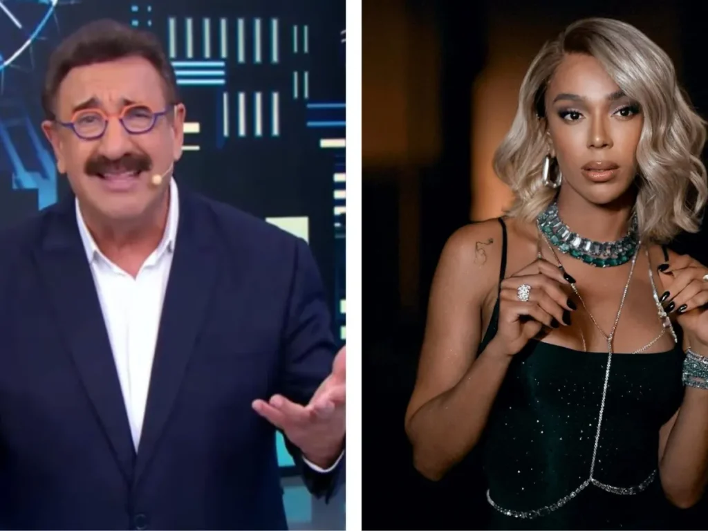 Ratinho e Erika Hilton