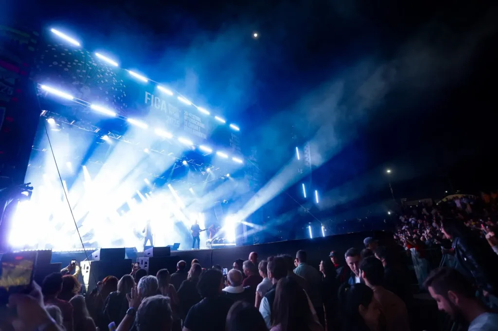 Palco de apresentação do FICA