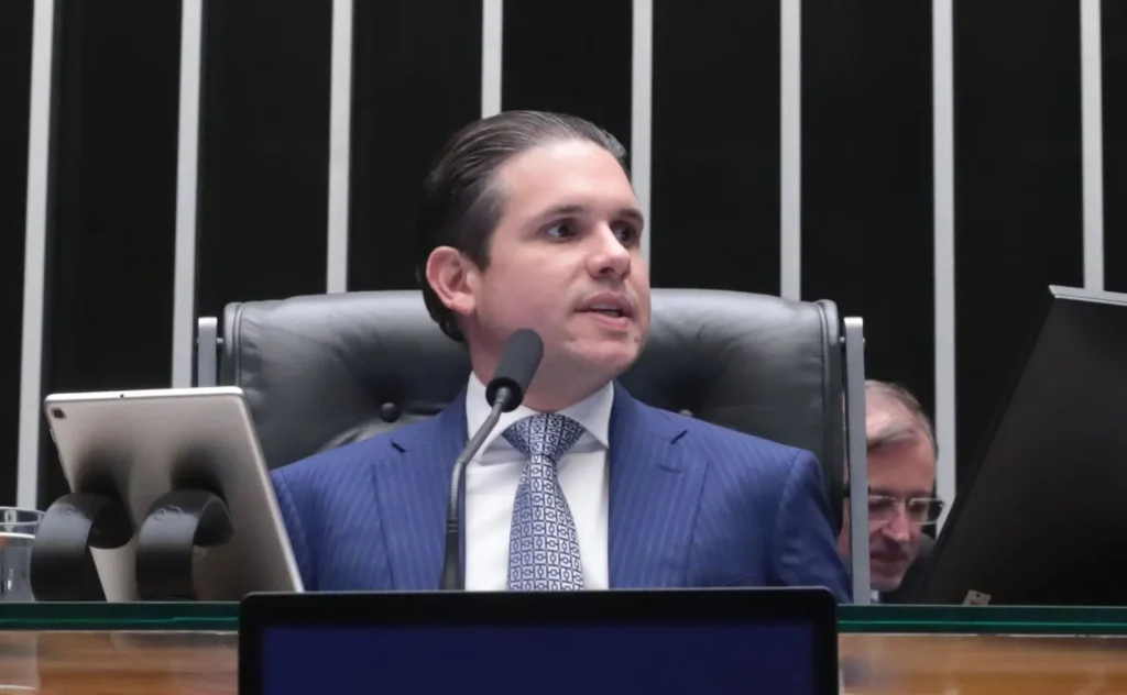 Hugo Motta na Presidência da Câmara