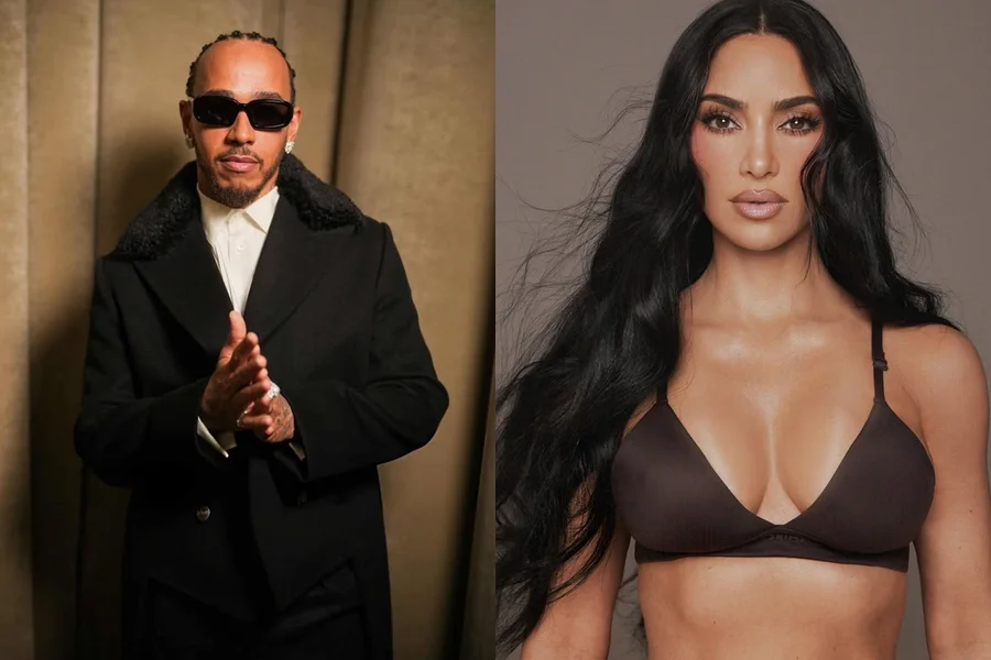 lewis hamilton e kim kardashian