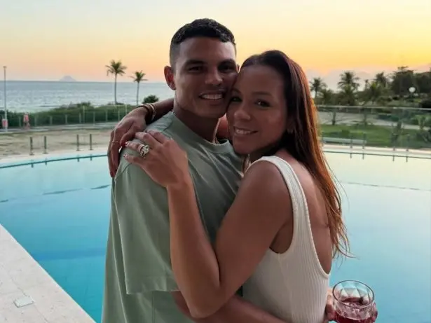 Belle Silva entrega como faz o relacionamento com Thiago Silva durar a distancia 615x461 1