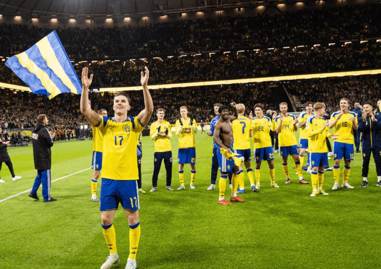 Suécia divulga convocados para a Copa do Mundo de 2026
