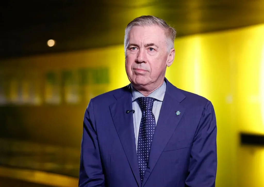 CBF renova contrato de Ancelotti com a Seleção até 2030