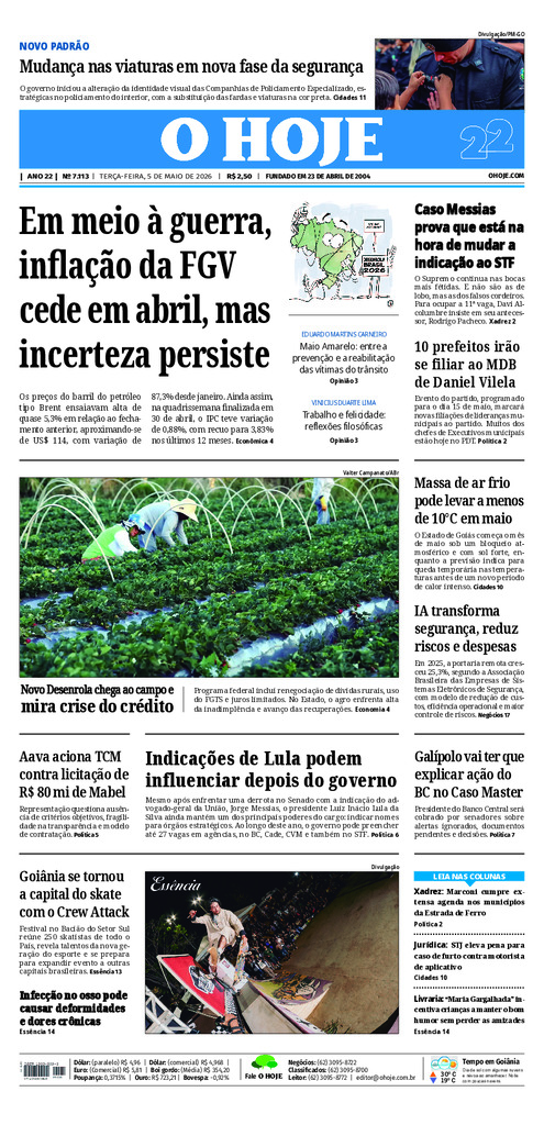 EDICAO 7113 05 05 2026 JORNAL O HOJE large