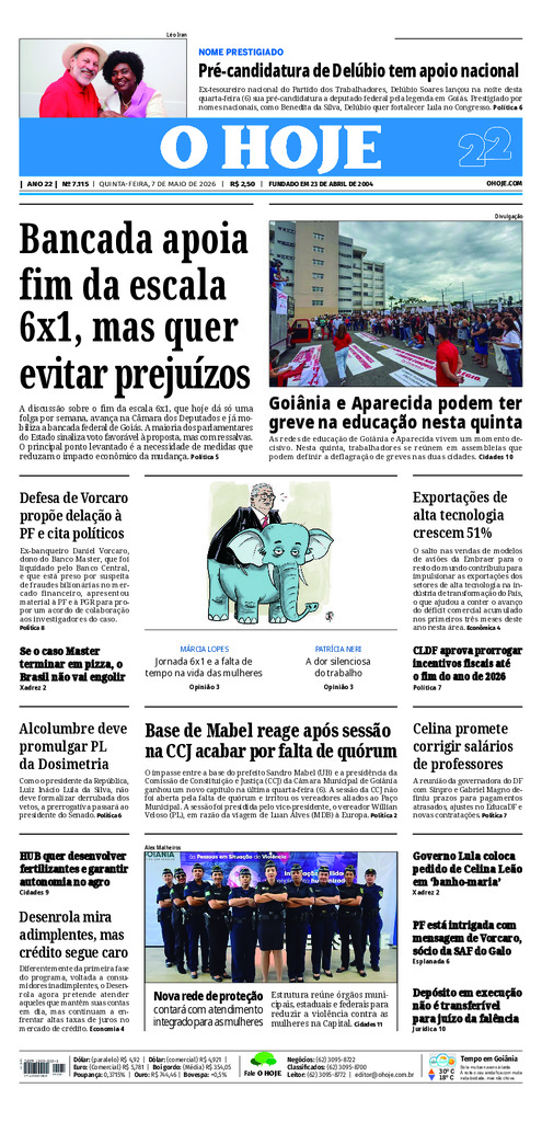 EDICAO 7115 07 05 2026 JORNAL O HOJE large