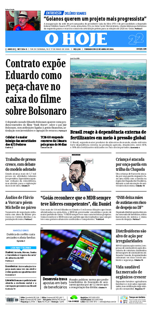 EDICAO 7124 25 16 17 05 2026 JORNAL O HOJE large