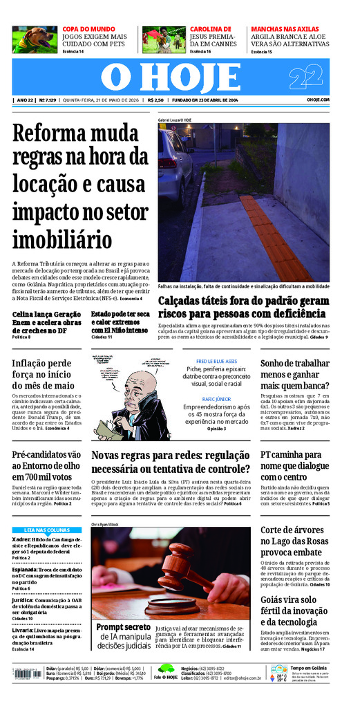 EDICAO 7129 21 05 2026 JORNAL O HOJE large