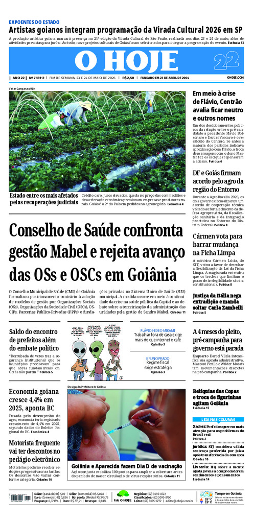 EDICAO 7131 32 23 24 05 2026 JORNAL O HOJE large