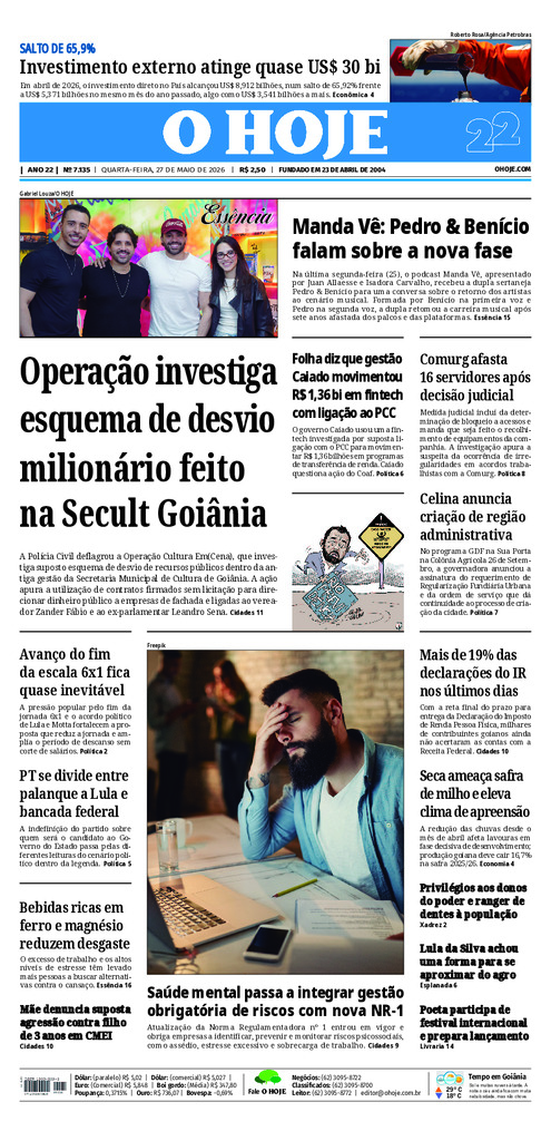 EDICAO 7135 27 05 2026 JORNAL O HOJE large