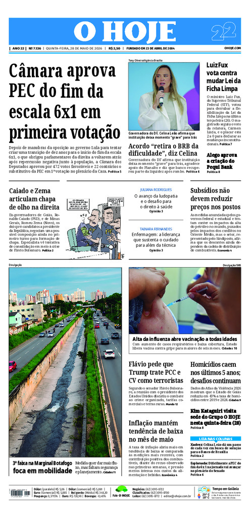 EDICAO 7136 28 05 2026 JORNAL O HOJE large