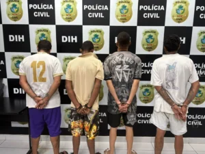 torcidas ( quatro suspeitos do crime)