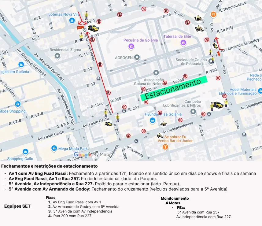 Pecuária de Goiânia terá operação especial de trânsito e mudanças no entorno do Parque de Exposições 2 Pecuária
