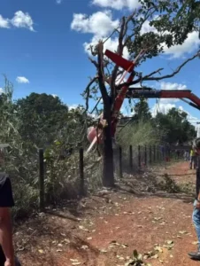 Helicóptero da dupla Henrique e Juliano cai no Tocantins