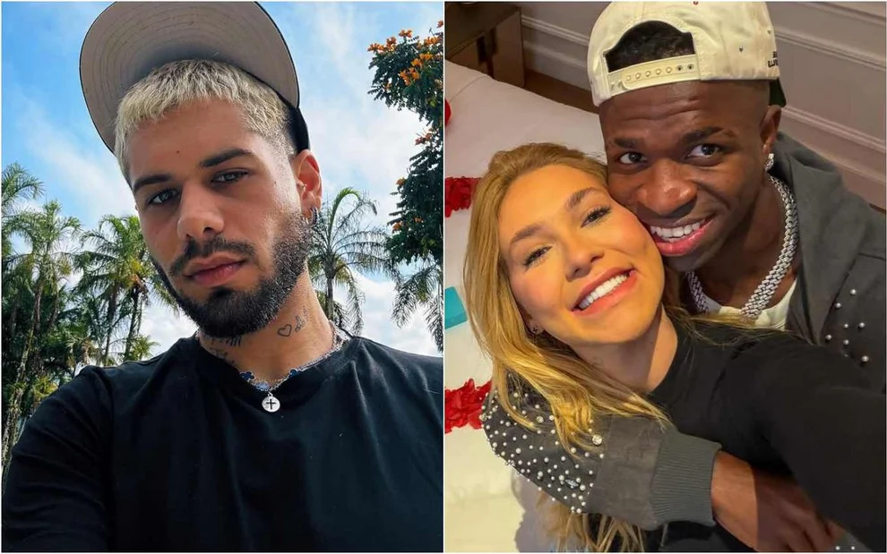 Zé Felipe comenta post de Virginia e cita frase usada por Vini Jr. após término 2 Virginia