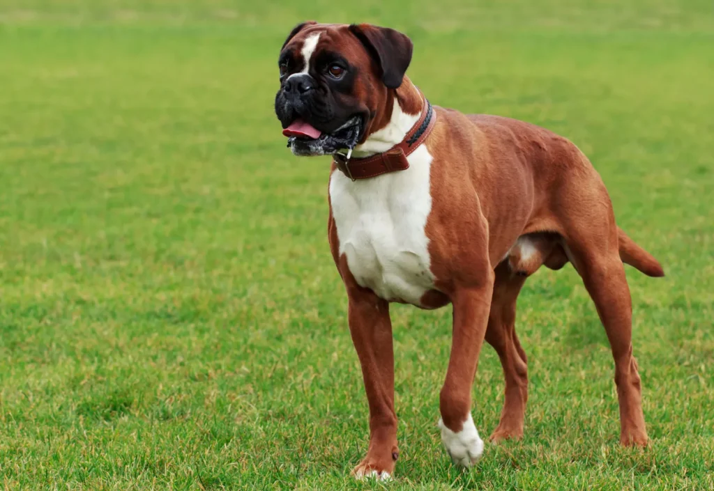 10 raças de cachorro consideradas as mais dóceis 6 Boxer dog