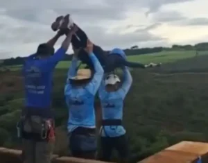 Prefeitura bloqueia ponte usada para saltos radicais, em Limeira