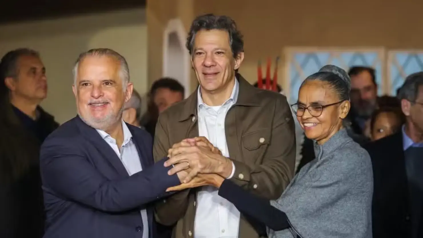 Haddad define Márcio França como vice em chapa ao governo de São Paulo