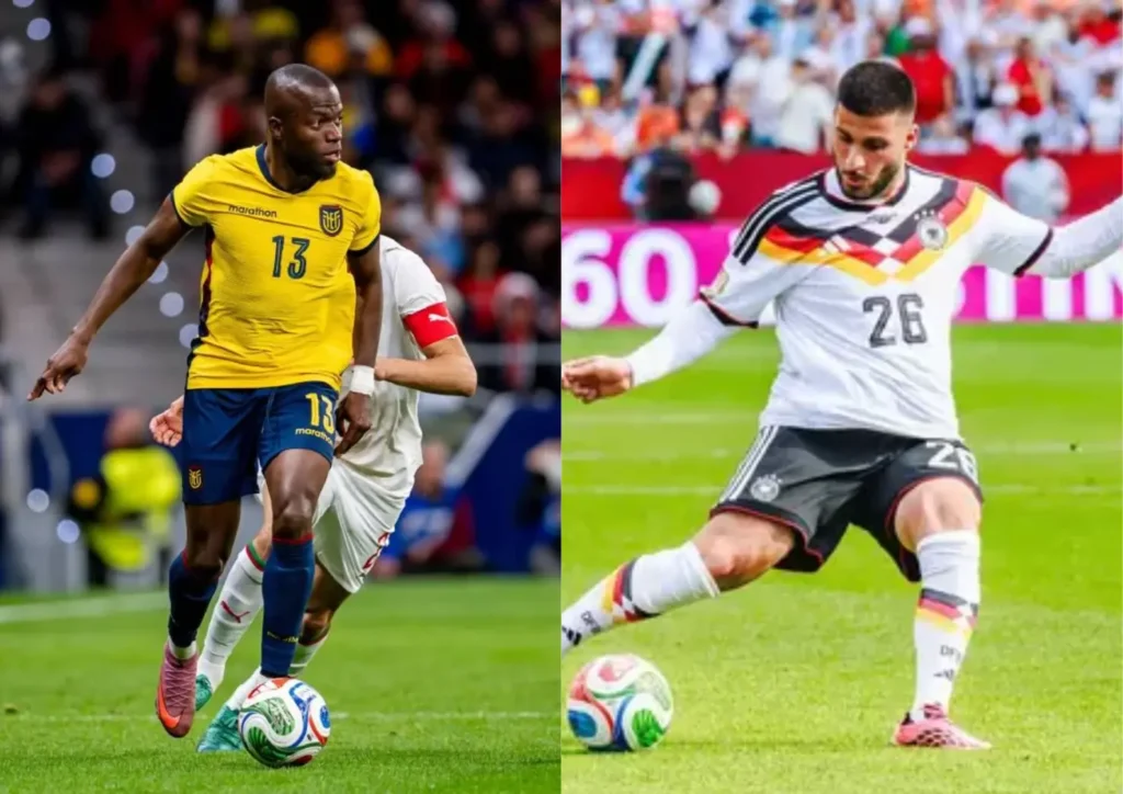 Equador encara Alemanha em duelo decisivo por vaga na segunda fase da Copa do Mundo