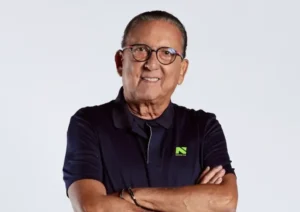 O narrador Galvão Bueno