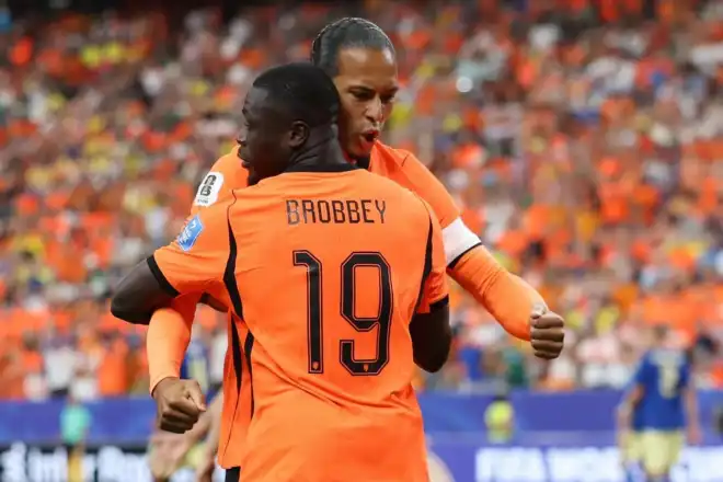 Holanda aplica goleada na Suécia e assume a liderança do grupo na Copa do Mundo