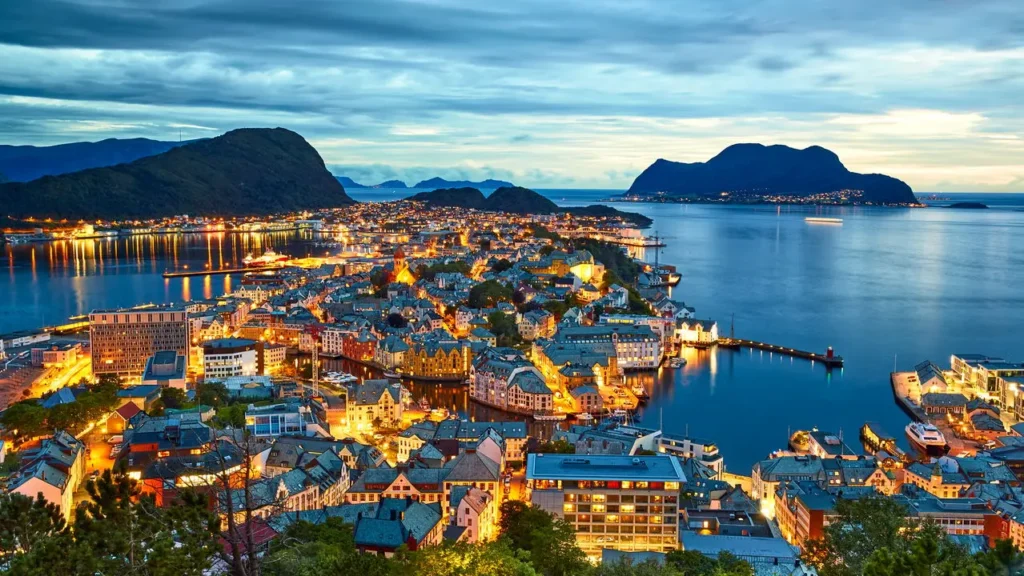 expediente de trabalho na Noruega