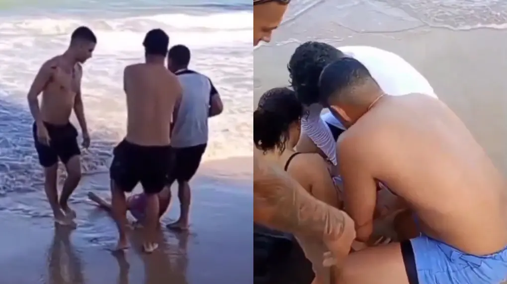 Jovem atacada por tubarão em Recife saiu do mar já sem a perna, diz médico