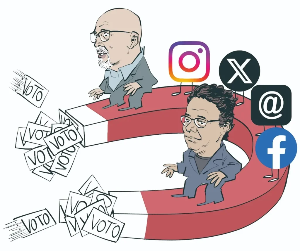 Candidatos e analfabetos digitais serão vistos, mas não lembrados
