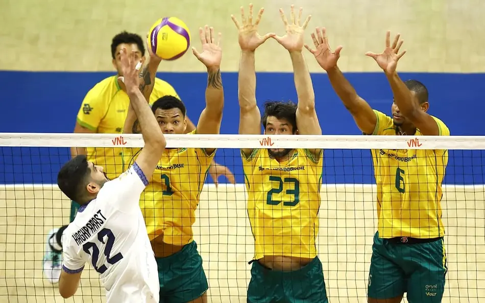 Brasil x Bélgica pela Liga das Nações de Vôlei Masculina: veja horário e onde assistir
