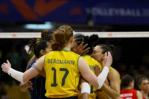 Brasil encara a Itália pela VNL neste domingo; confira horário e onde assistir