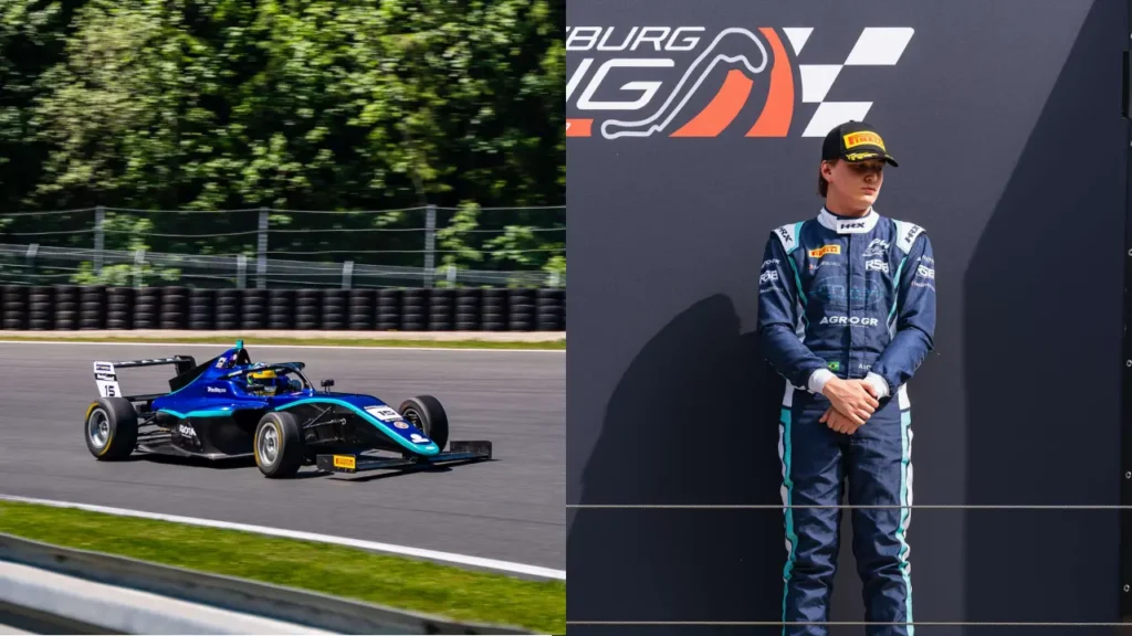 Piloto goiano Alexandre Louza conquista pódio na Europa e mira nova etapa da F4 Brasil