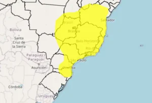 Frente fria chega a Goiás e muda o tempo no estado; veja quando as temperaturas começam a cair