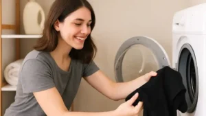 erro na hora de lavar roupas pretas