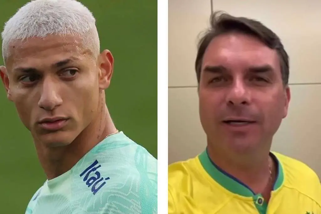 Richarlison abre o jogo sobre disputa com Flávio Bolsonaro