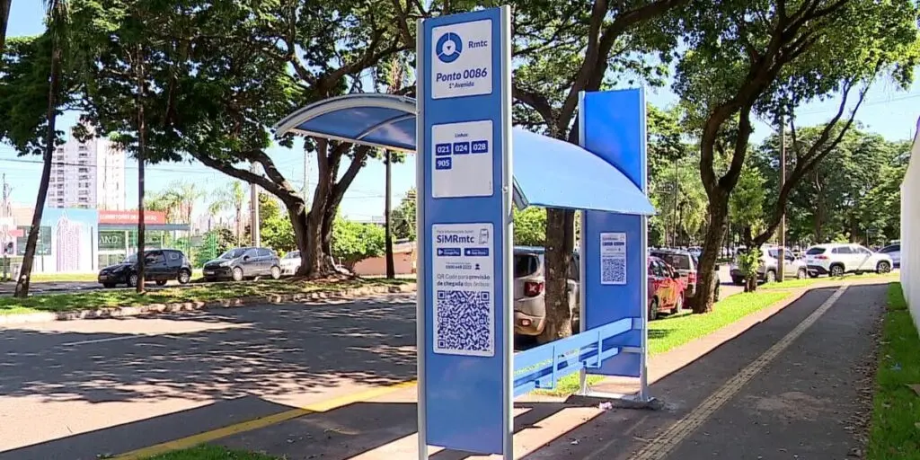 ponto de onibus abrigo