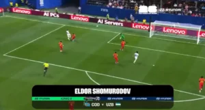 Vídeo: Shomurodov supera Messi, Vini Jr. e Mbappé e vence prêmio de gol mais bonito da Copa