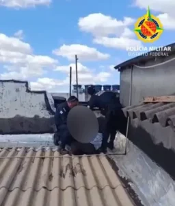 Homem é preso após ser encontrado escondido em caixa d’água por suspeita de estupro em Sobradinho (DF)