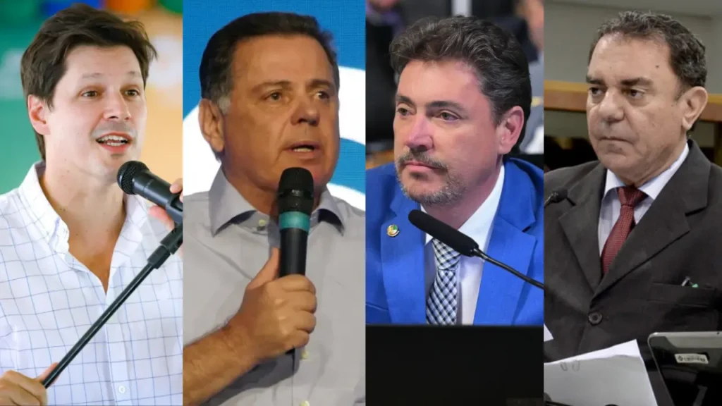 Daniel, Marconi, Wilder e Luis Cesar Bueno