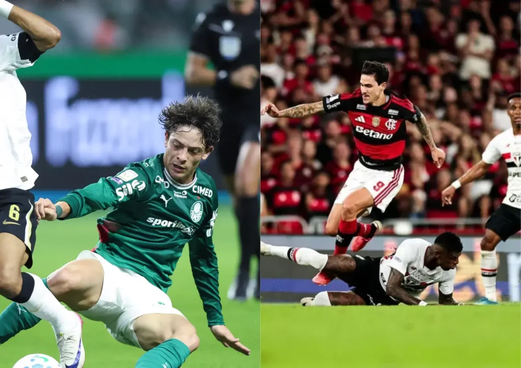 Palmeiras e Flamengo tropeçam e disputa pelo título do Brasileirão segue aberta