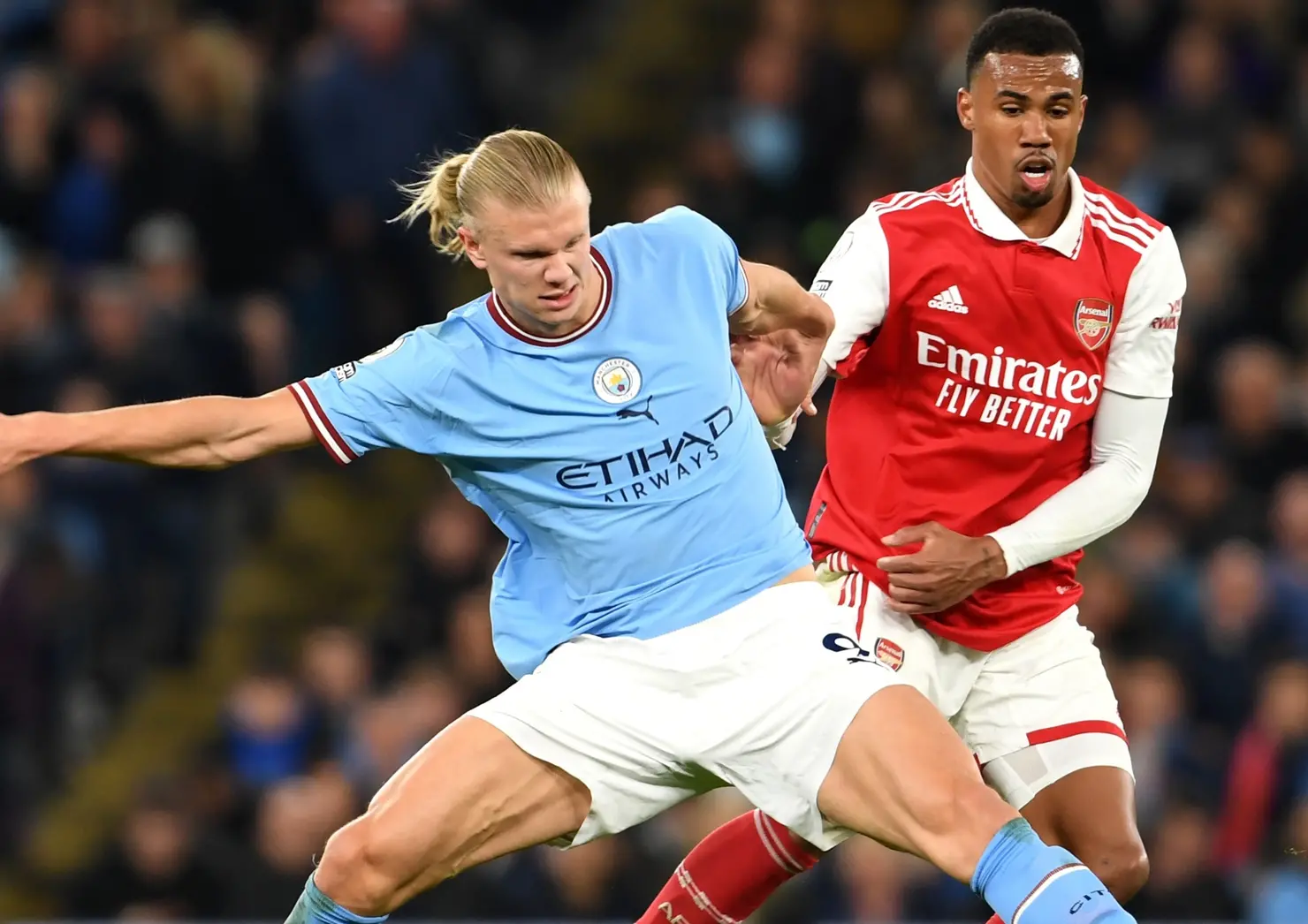 Haaland x Gabriel Magalhães: rivalidade da Premier League ganha capítulo em Brasil x Noruega