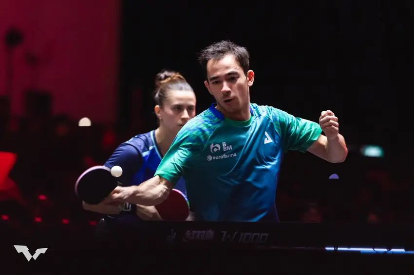 Hugo Calderano e Bruna Takahashi disputam semifinal nesta quinta; veja horário e onde assistir