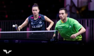 Hugo Calderano e Bruna Takahashi disputam vagas nas quartas do simples e na semifinal das duplas mistas do US Smash; veja horário e onde assistir