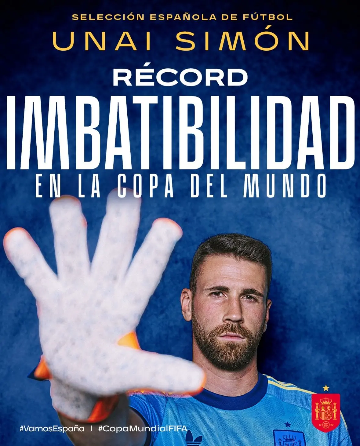 Unai Simón supera Casillas e entra para a história da Espanha com sequência sem sofrer gols