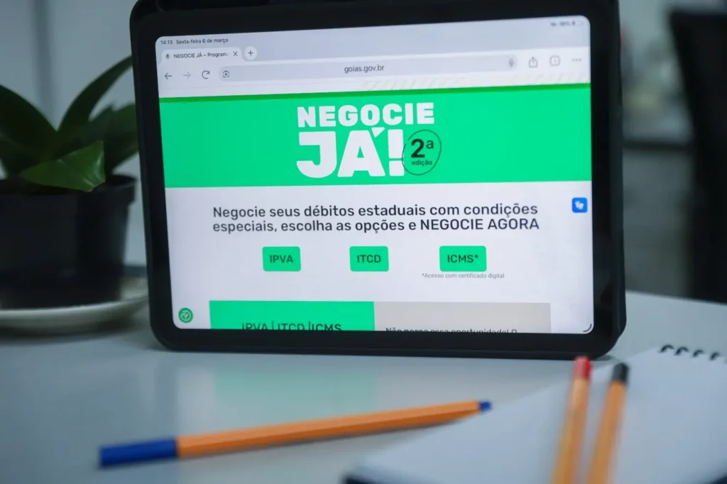 Prazo para aderir ao Negocie Já II termina em 31 de julho em Goiás